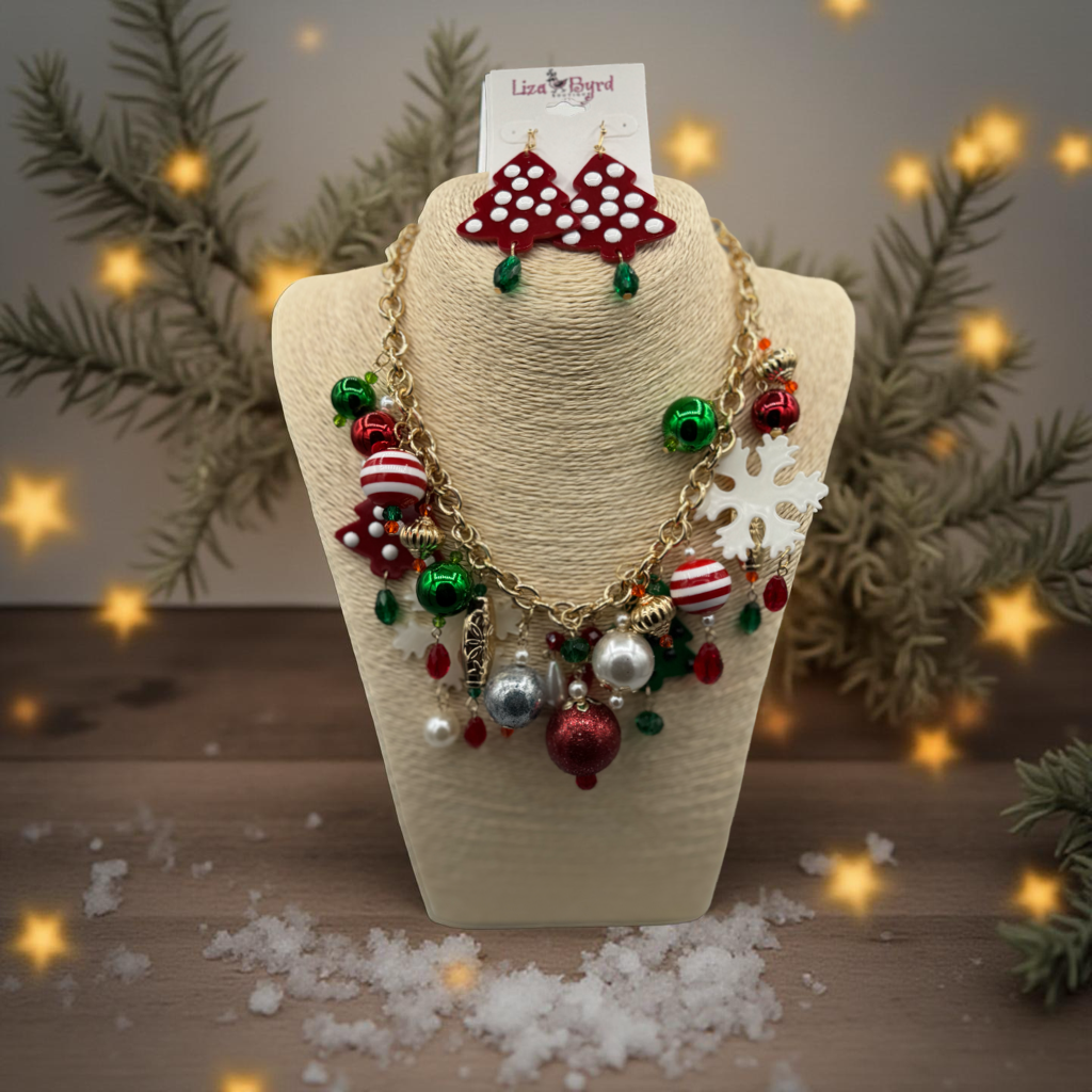 Christmas Tree Drop Earring — view 3