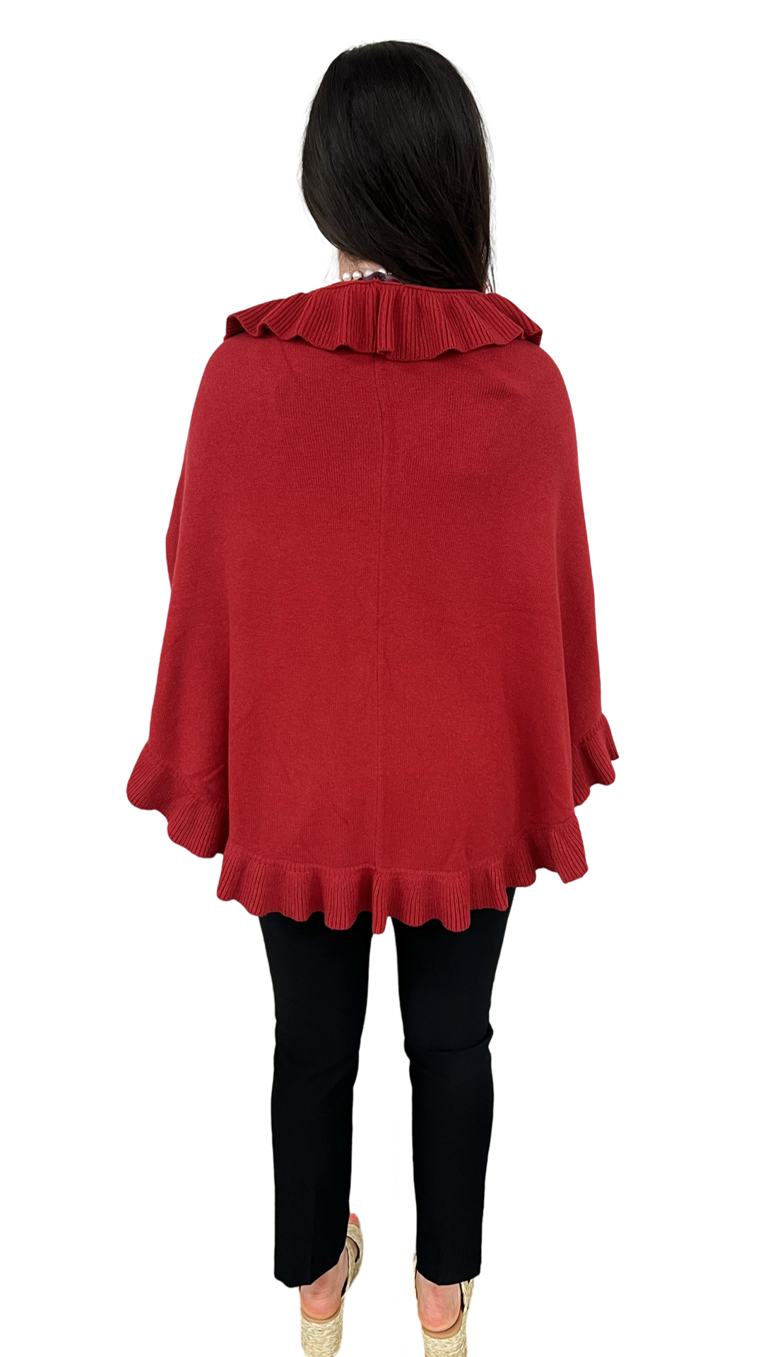 The Brigitte Ruffle Wrap — view 15