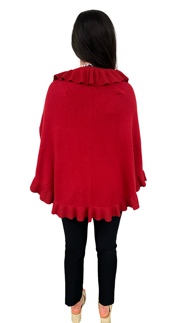 The Brigitte Ruffle Wrap — view 15