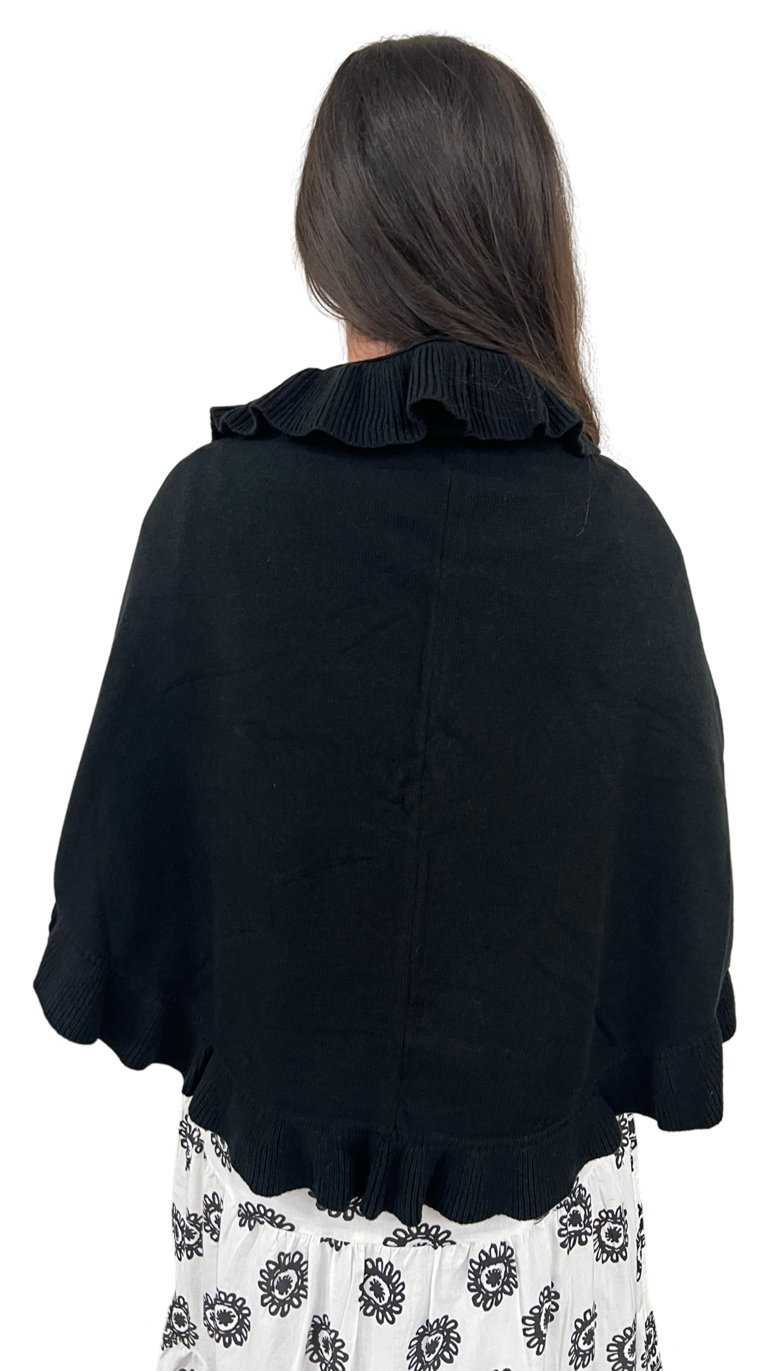 The Brigitte Ruffle Wrap — view 14