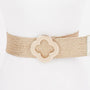 Metal Buckle Gold Metallic Belt