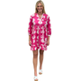 The Morley Embroidered Trim Dress in Tulip Pink