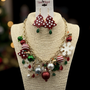 Chunky Christmas Statement Necklace