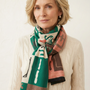 Mahjong Reversible Scarf
