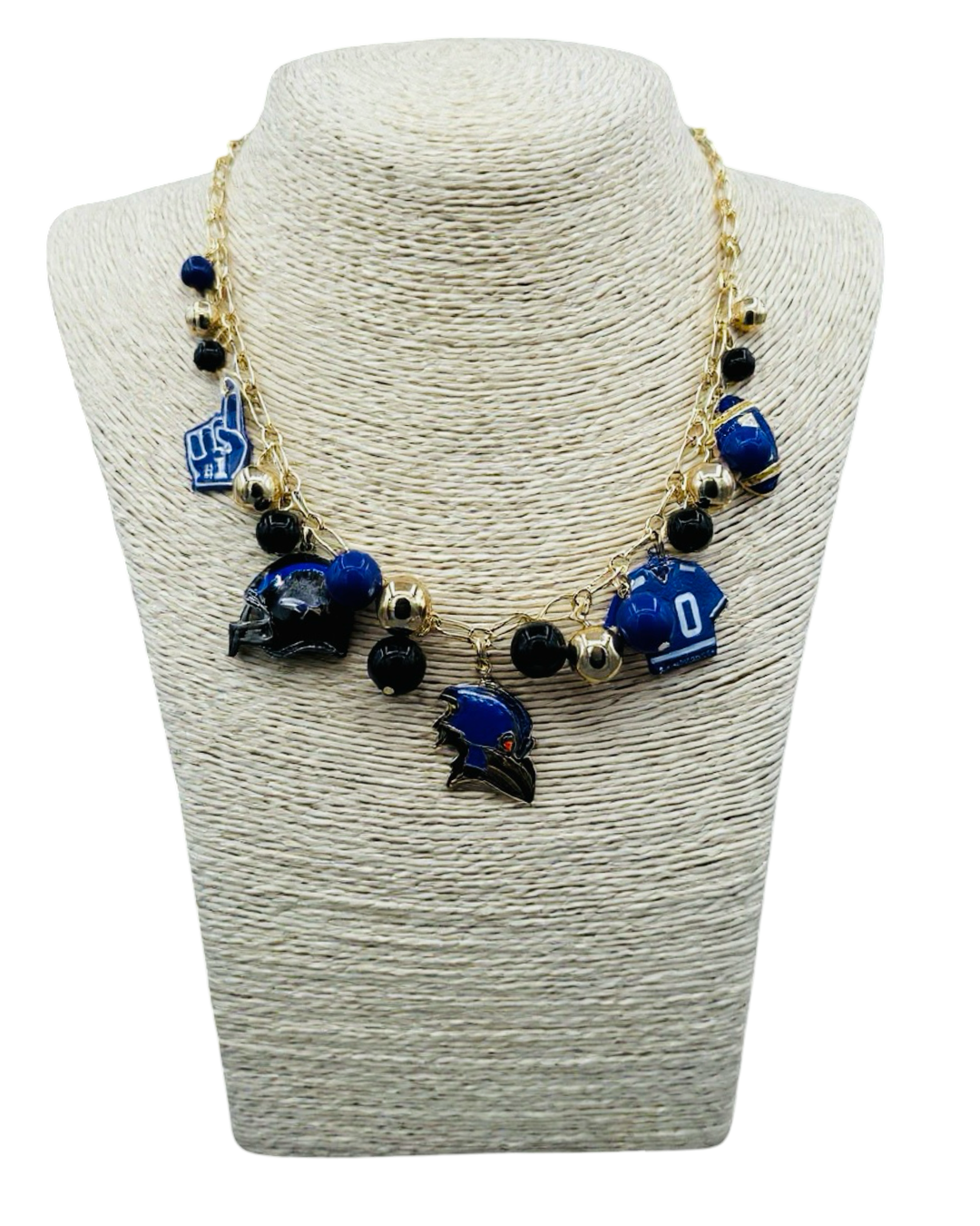 Football Game-day Charm Necklace