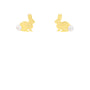 Pearl Tail Rabbit Stud Earrings