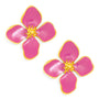 Flower Enamel Stud Earring