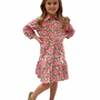 The Nicolette Floral Print Cotton Dress for Girls