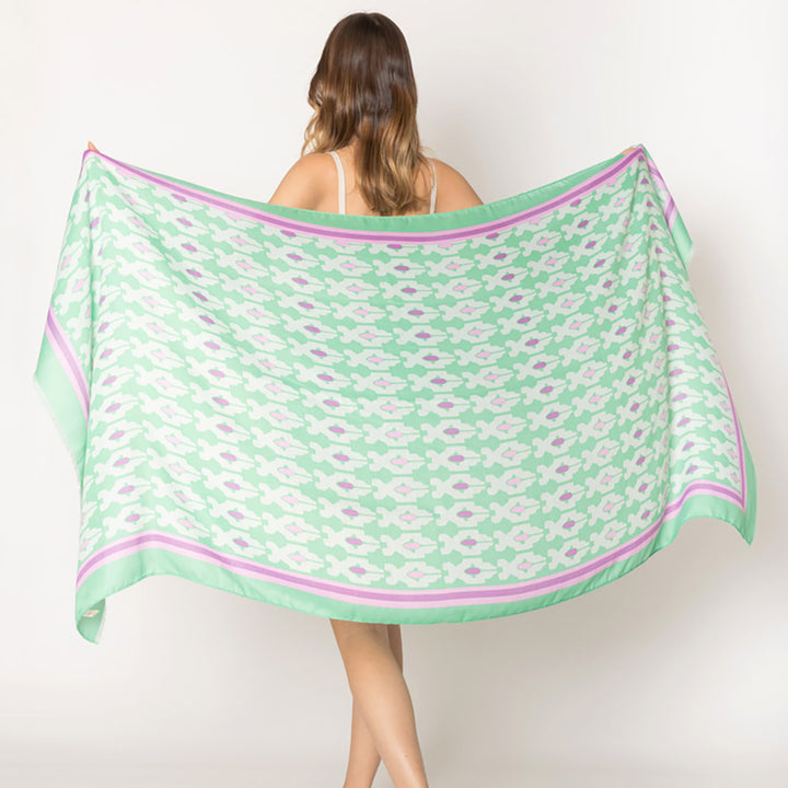 Tile Print Scarf — view 3