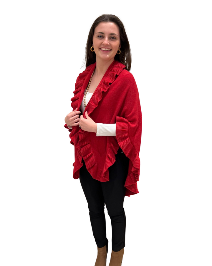 The Carlton Ruffle Wrap — view 23