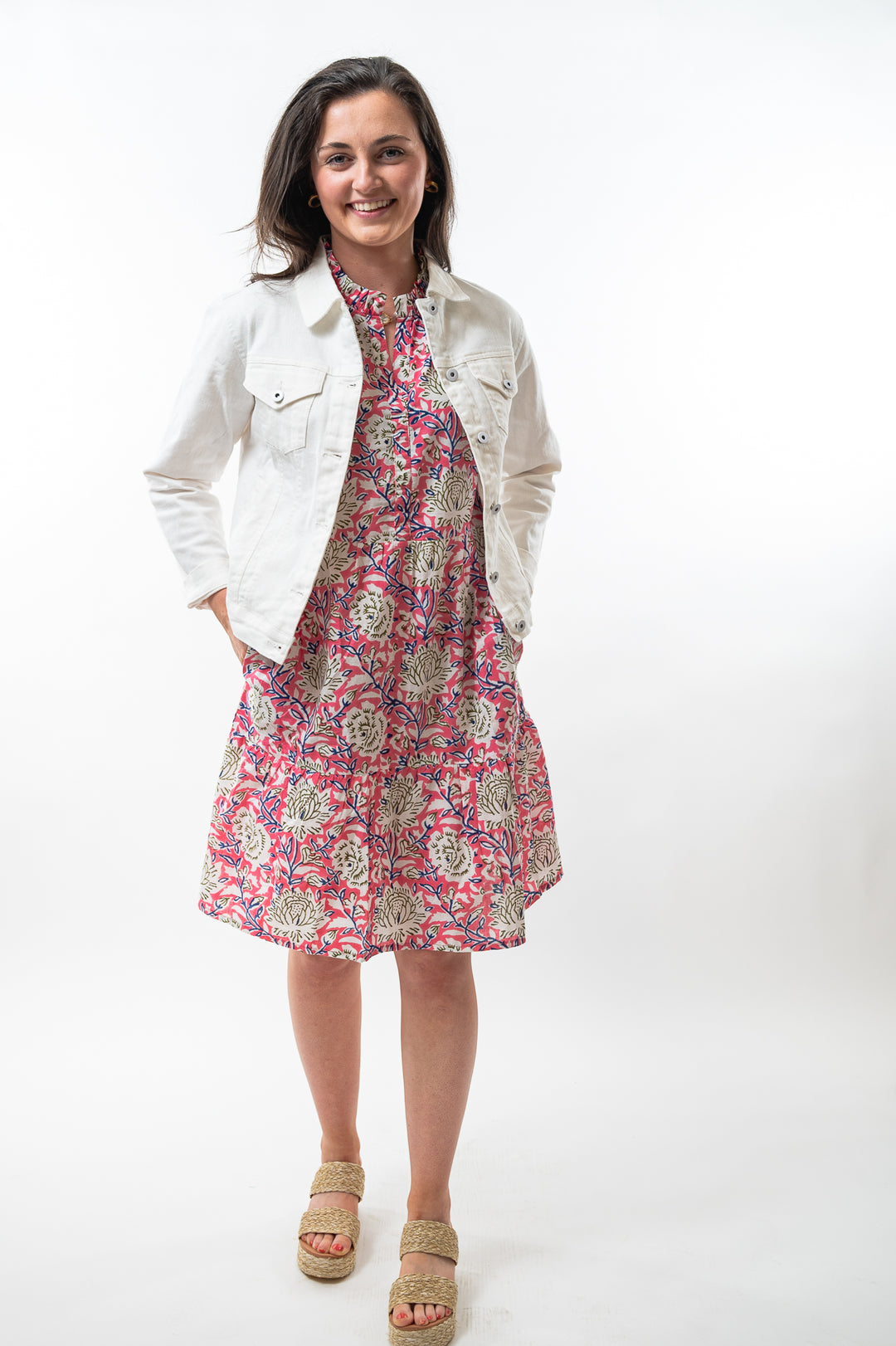 The Tanya White Ladies Jean Jacket With Pockets — view 3