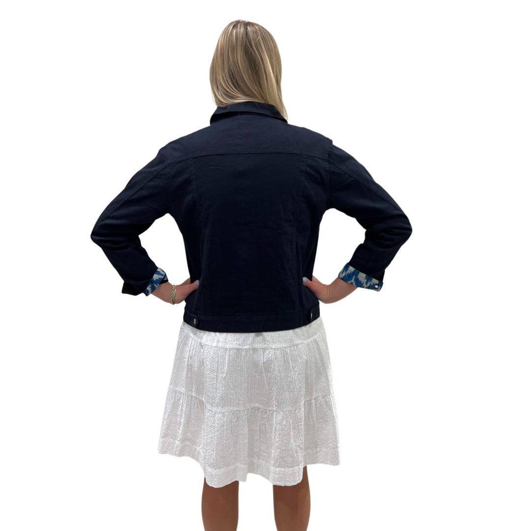 The Tanya White Ladies Jean Jacket With Pockets — view 6