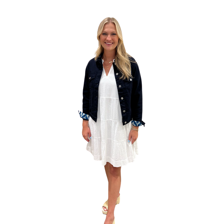 The Tanya White Ladies Jean Jacket With Pockets — view 7
