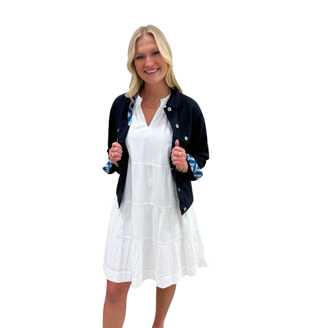 The Tanya White Ladies Jean Jacket With Pockets — view 9