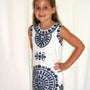The Celia Embroidered Shift Dress for Girls