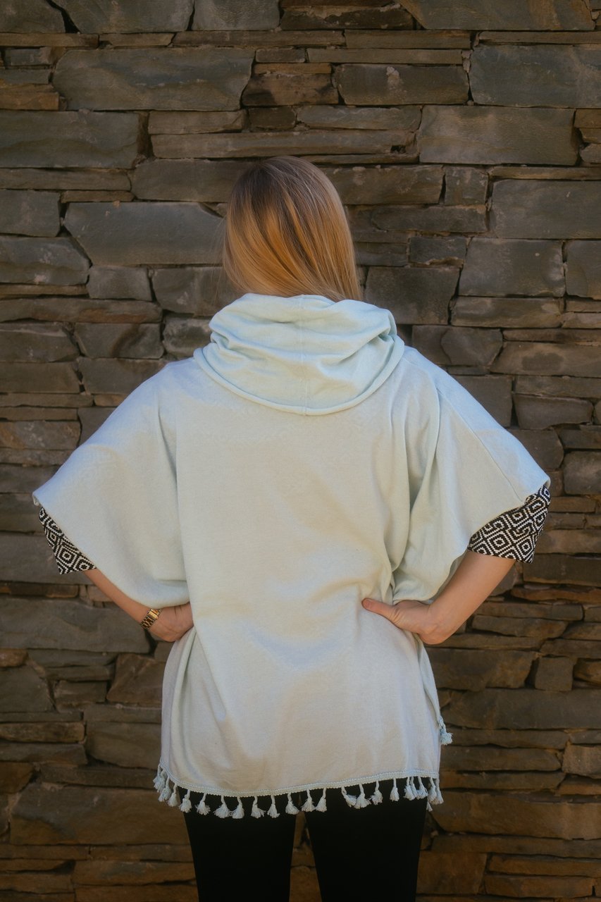 The Molleson Poncho — view 10