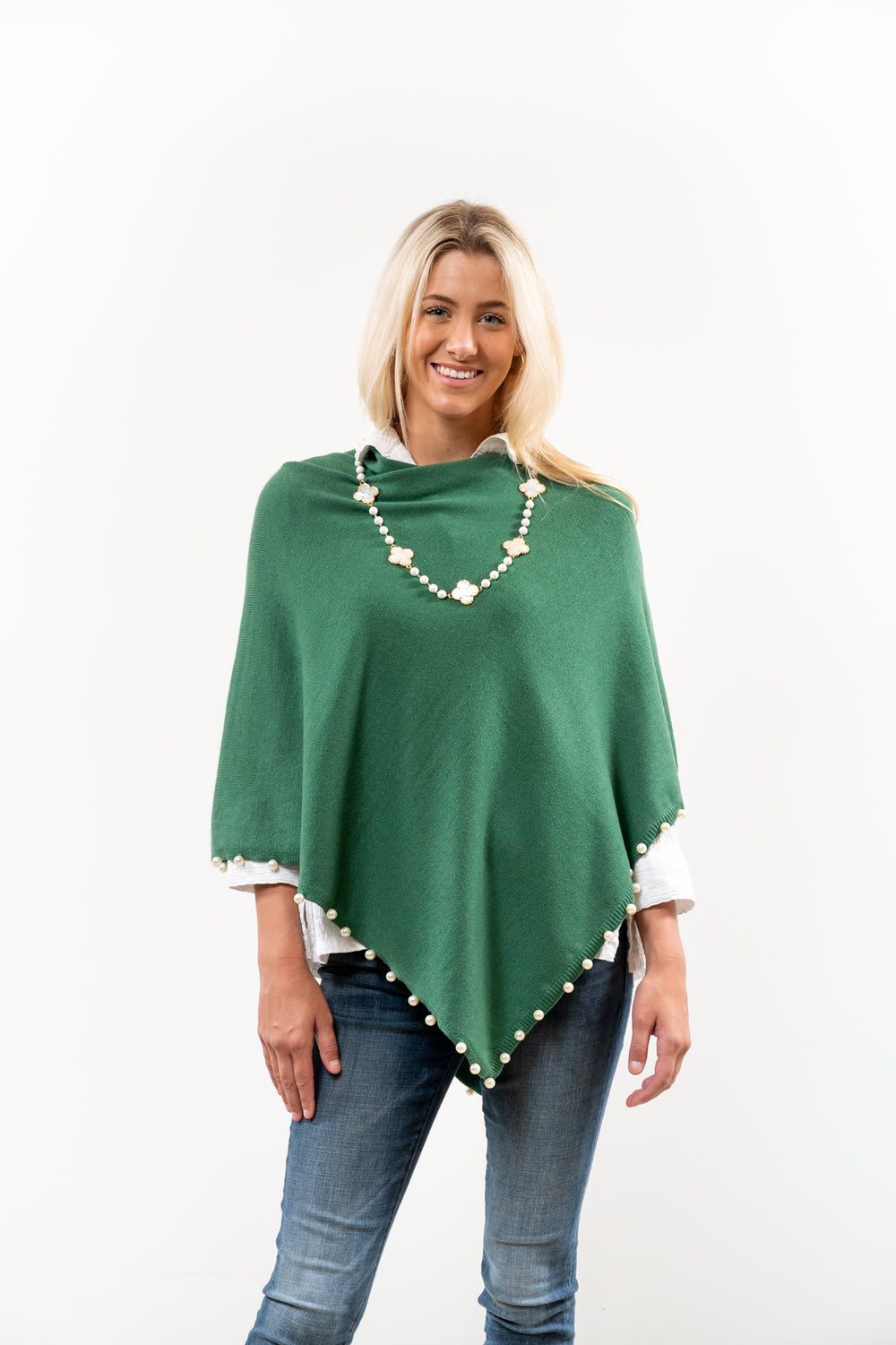 The Peyton Pearl Poncho — view 2