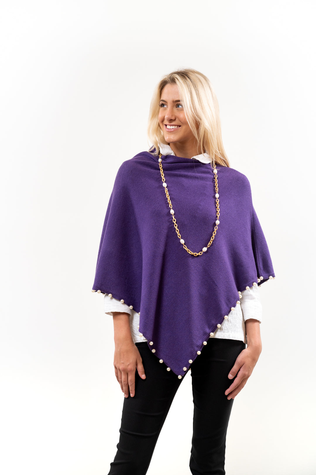 The Peyton Pearl Poncho — view 45