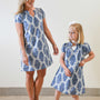 The Michelle Stripe Print Dress For Girls