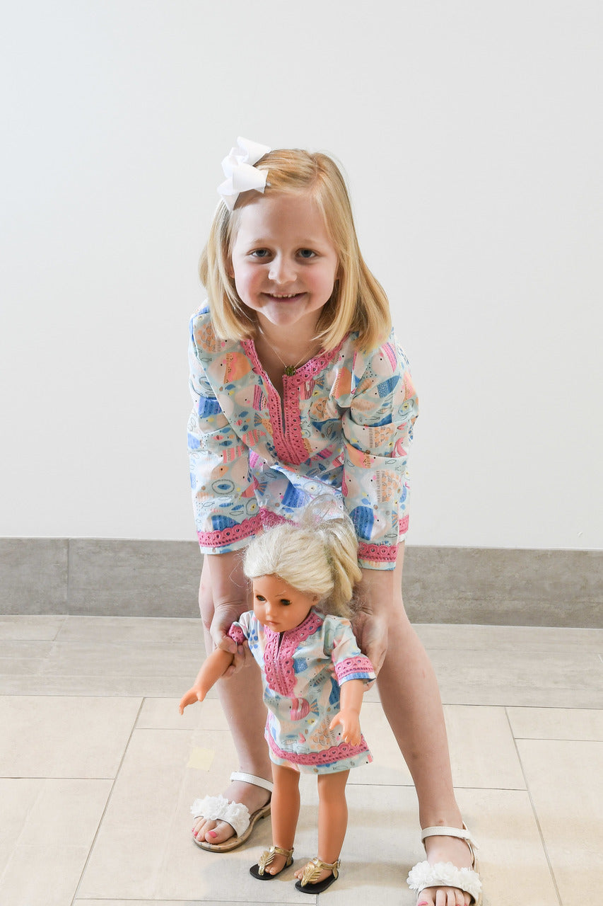Under The Sea Tunic For Girls — view 2