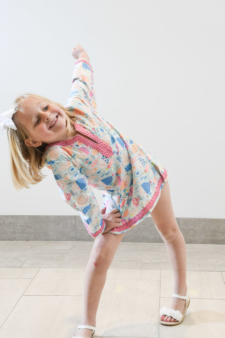 Under The Sea Tunic For Girls — view 3