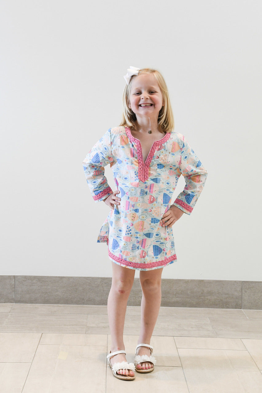 Under The Sea Tunic For Girls — view 4