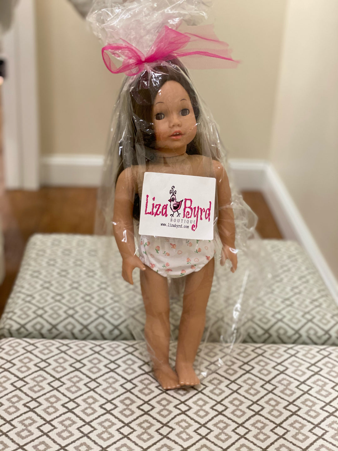 Brunette Undressed 18" Doll — view 2