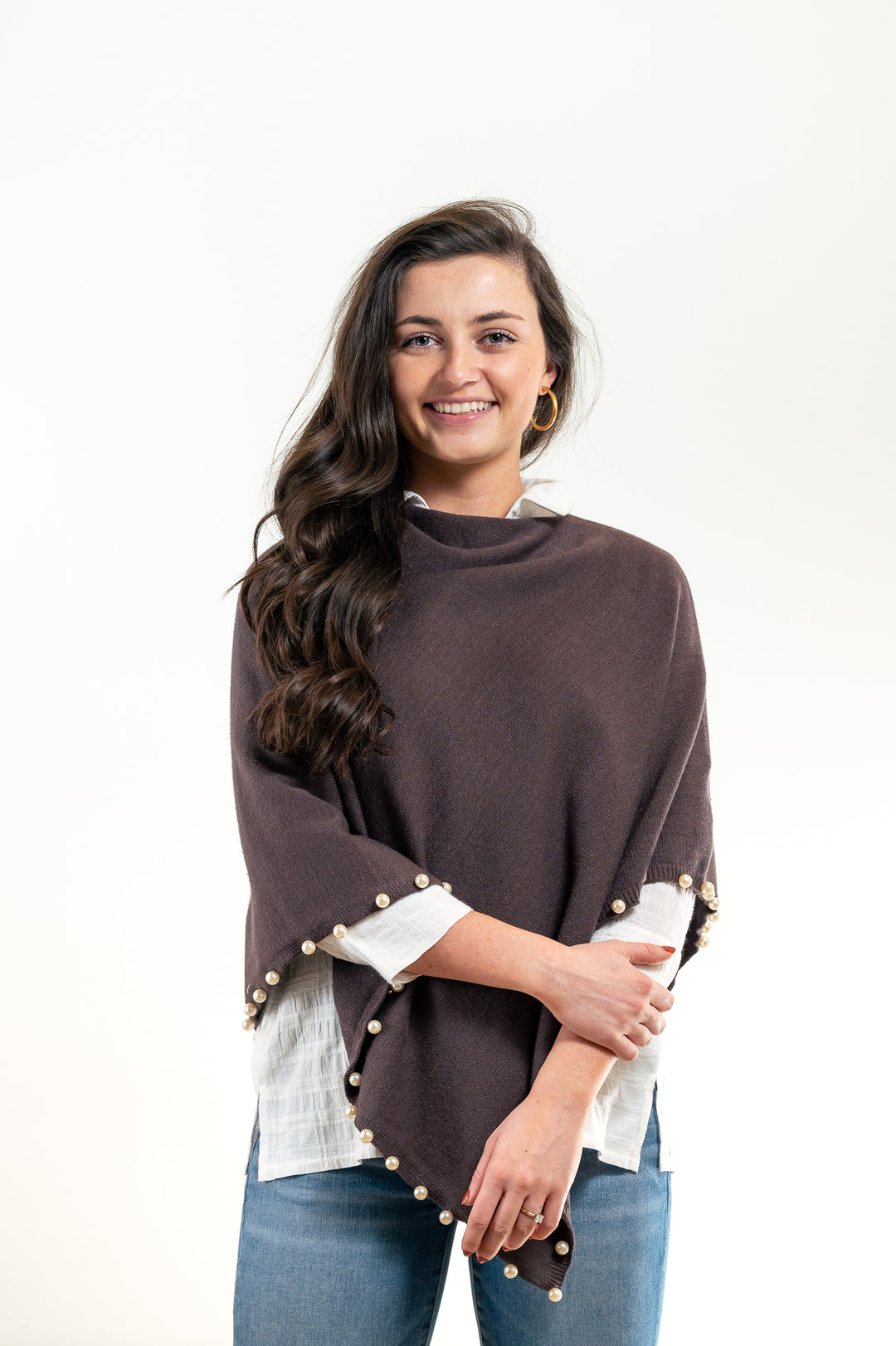 The Peyton Pearl Poncho — view 32