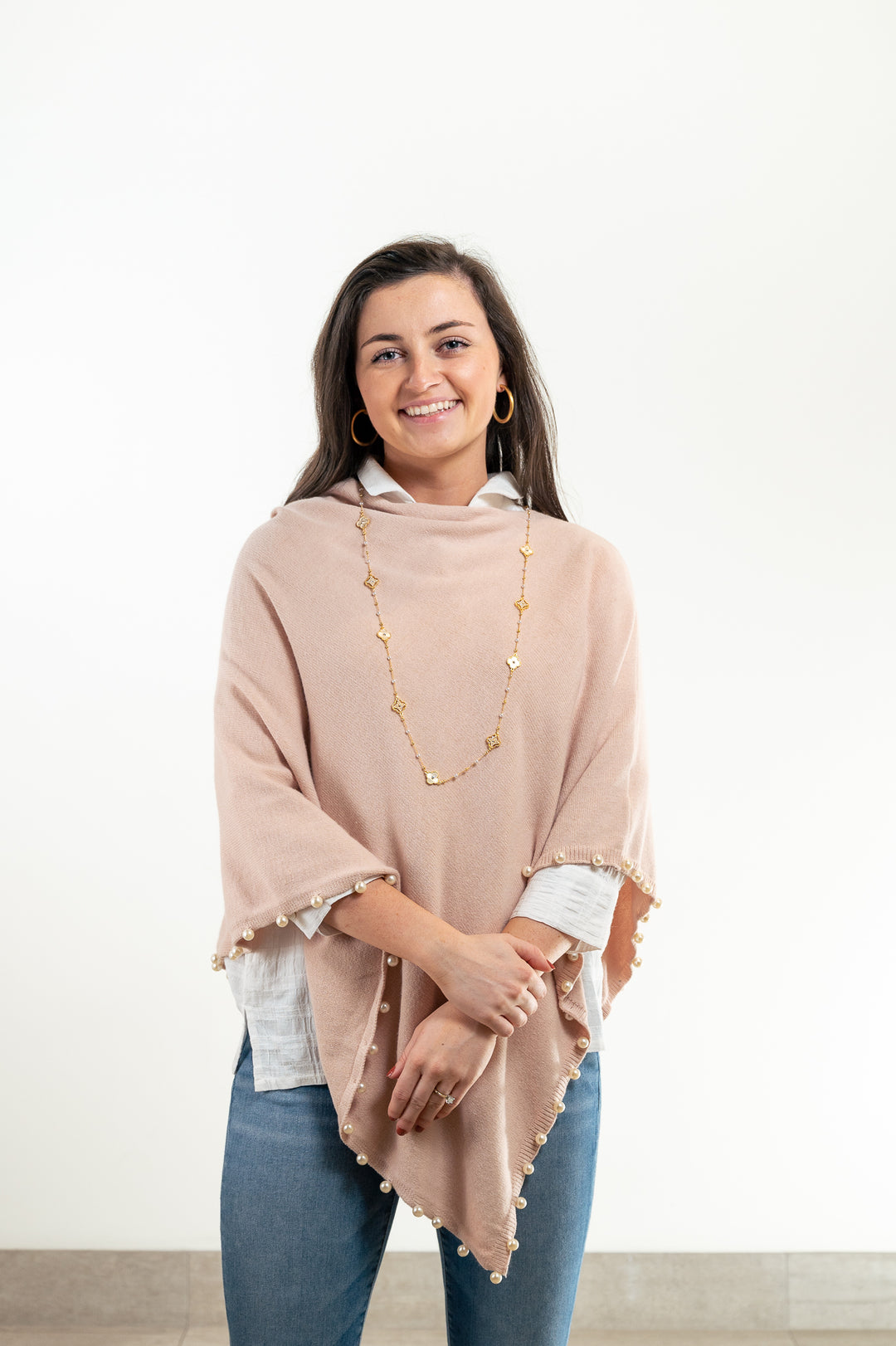 The Peyton Pearl Poncho — view 30