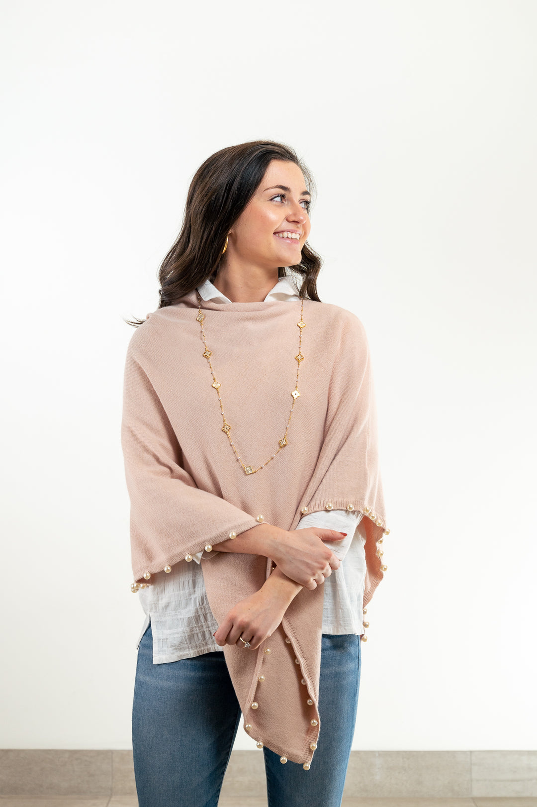 The Peyton Pearl Poncho — view 29
