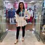 The Makayla Embroidered Cotton Gauze Tunic