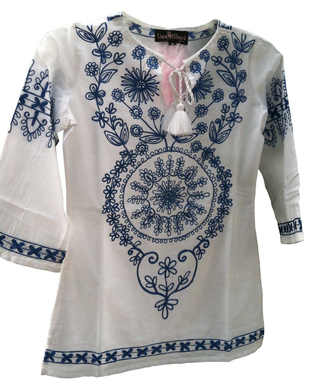 The Arielle Embroidered Tunic For Girls
