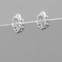 Chain Huggie Hoop Earring in Silver