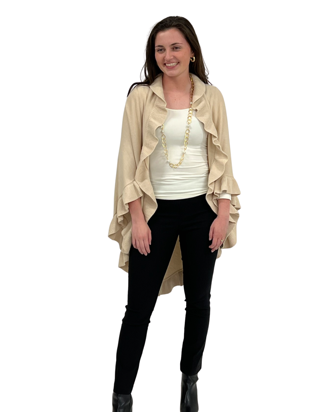 The Carlton Ruffle Wrap — view 10