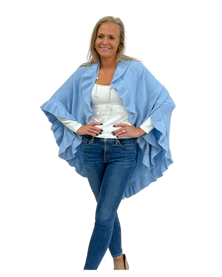The Carlton Ruffle Wrap — view 6