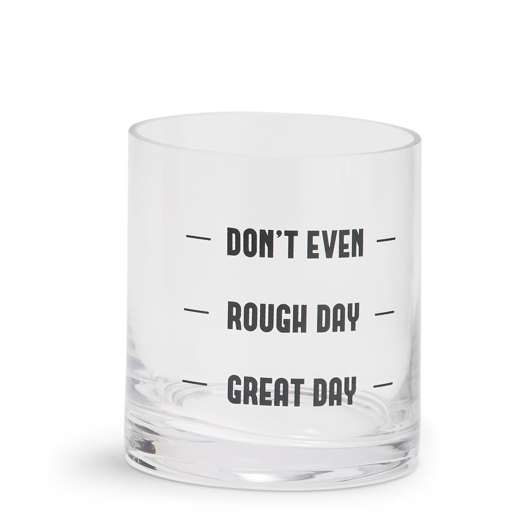 Don’t Even Double Old Fashion Glass