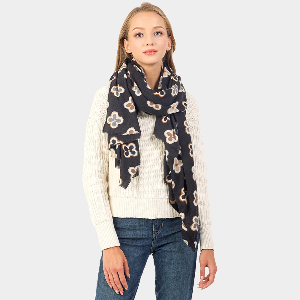 The Quatrefoil Statement Scarf — view 3
