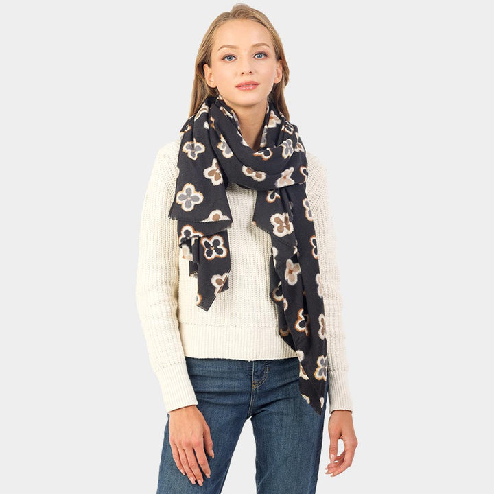 The Quatrefoil Statement Scarf — view 3