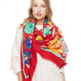Floral Bouquet Print Scarf