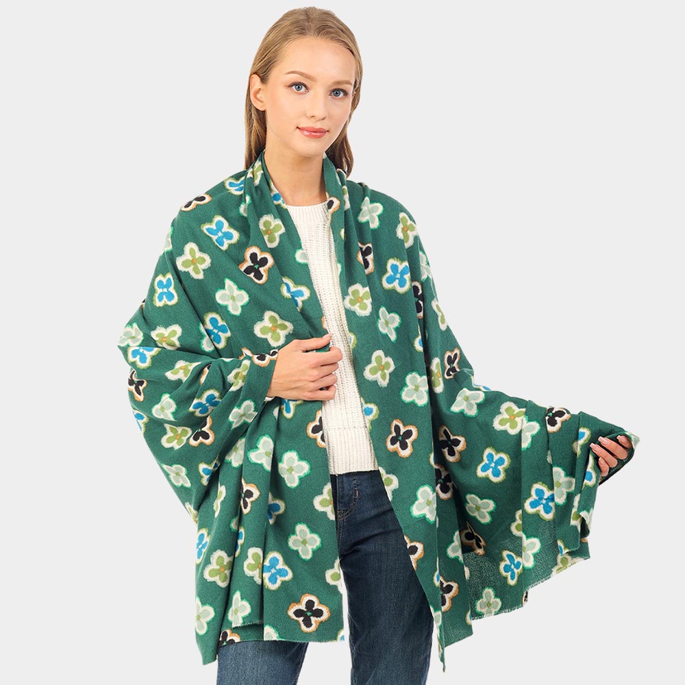 The Quatrefoil Statement Scarf