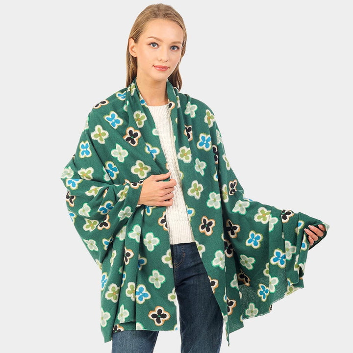 The Quatrefoil Statement Scarf