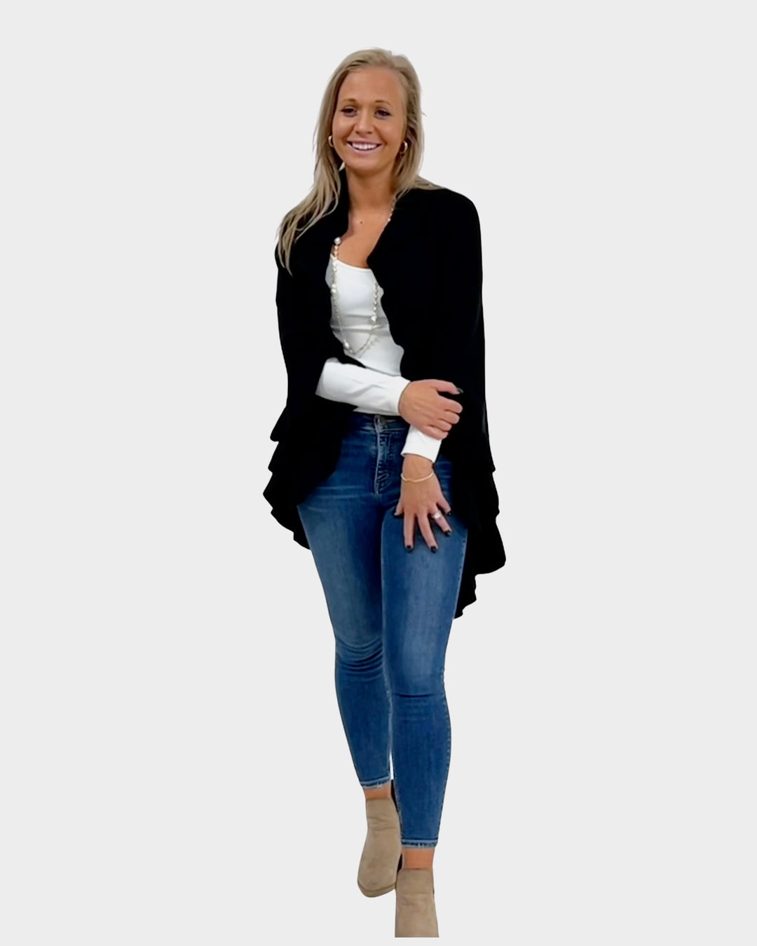 The Carlton Ruffle Wrap — view 11