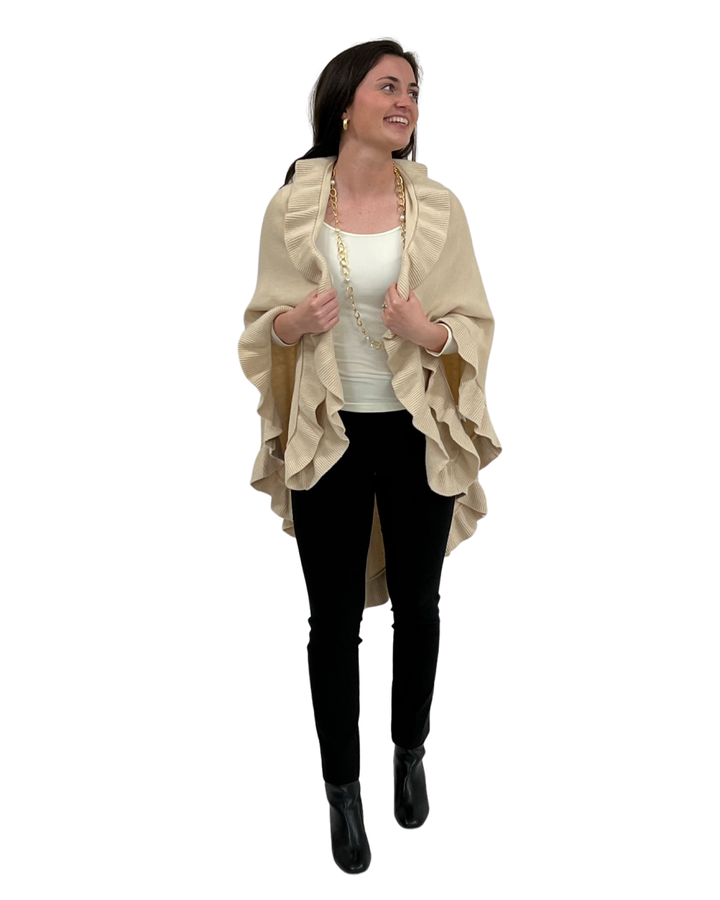 The Carlton Ruffle Wrap — view 9