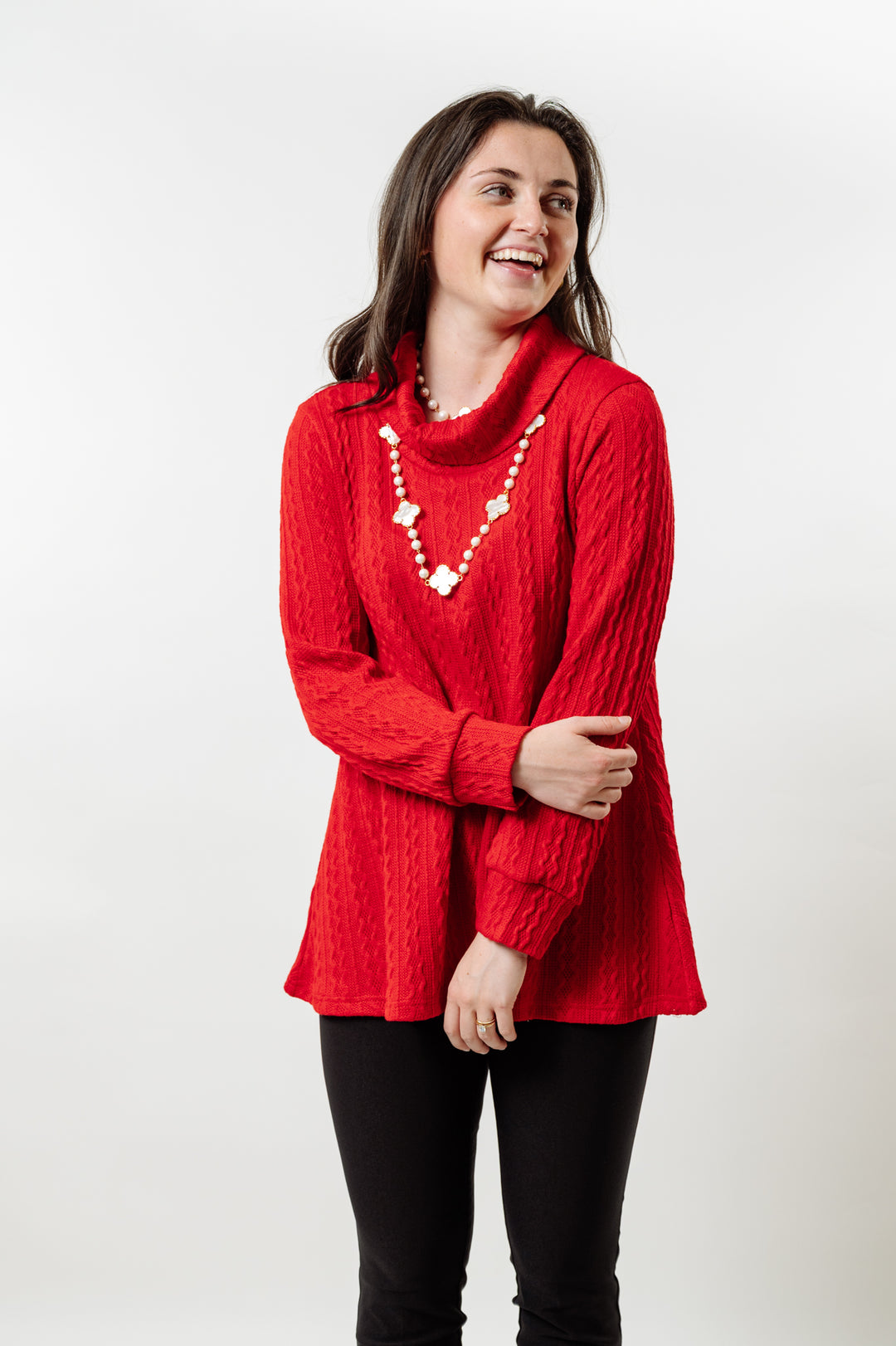 The Haley Cable-Knit Sweater