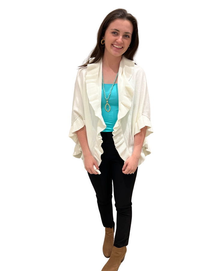 The Carlton Ruffle Wrap — view 20