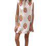 The Dorsey Tunic Dress for Girls in Pink and White