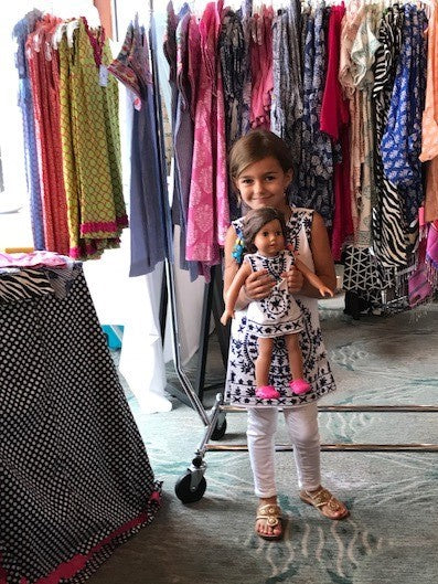 The Celia Embroidered Shift Dress for Girls — view 5