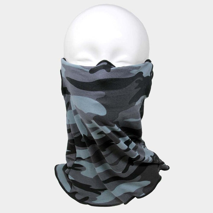 Camouflage Print Seamless Face Tube Mask — view 4